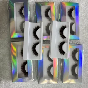 Full Strip Brown Hair Colour Eyelashes Reusable Mix Length Achieve a Natural Look with Eco Friendly Ingredients