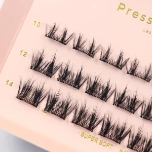 Full Strip Eyelash Extensions Clusters Eye Lash Kit With Boxes and Supplies High Quality Lash Extensions