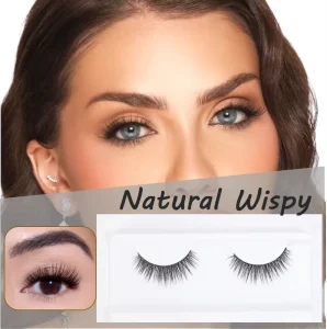 Full Strip Eyelashes Beauty Products Eyelash Synthetic Hair Free Sample Wispy Natural False Eyelash Volume Fluffy