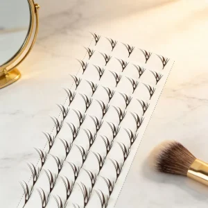 Full Strip Eyelashes Faux Mink Handmade Natural Eyelash Extensions Private Label Lashes Strips Custom Logo