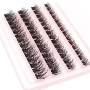 Full Strip Eyelashes Private Label DIY Segment Lashes Cluster Eye Lashes Vendor