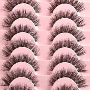 Full Strip Eyelashes Soft Thick OEM High-Quality Thick and Natural Eyelashes