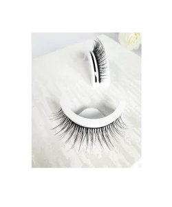 Full Strip Natural Synthetic Eyelash Extensions Private Labels Customized Servise