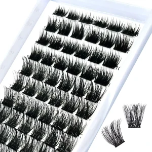Full Volume 8 16mm Mixed DIY Lashes Thick Cluster Lashes