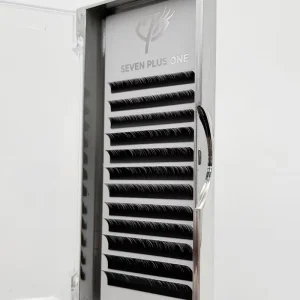 Full Volume C D Curl Lash Extensions Private Label Natural Long Eyelash Extension Synthetic Hair Lash Extension