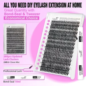 Full Volume Lashes Long lasting Curl Hold Voluminous Curly Natural Realistic Lashes Glamorous Voluminous Lashes