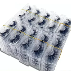 Full Volume and Classic 3D Mink Eyelashes 5D Real Mink Full Strip Mink Lashes