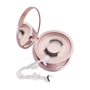 GY D04 Full Strip Natural Soft Magnetic Eyelash Winged Eye Lash with Applicator No Glue Quantum Magnetic False Eyelashes