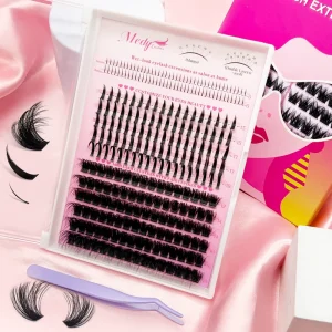 Gentle Skin Friendly Self Stick Eye Lashes DIY Lash Cluster Lashes Salon Quality Look Cluster Lashes