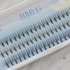 Girl Group False Eyelashes Natural Segmented Eyelash Cross Curl 8 12Mixed Fairy Grafted Individual Eye Lashes