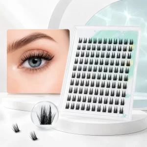 Glue Free False Eyelashes Custom Logo Easy Apply Natural Voluminous Lashes Reusable 3D Fake Lashes
