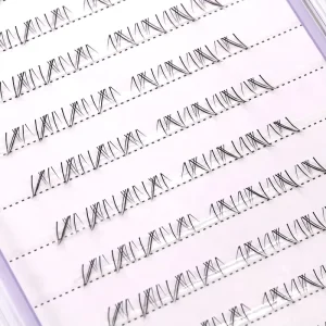 Glue-Free Handmade Chinese-Style Lower Eyelashes Comic Fox Midsummer Night 12-Row False Eyelashes