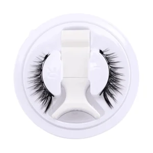 Glue Free Self Adhesive Soft Magnetic False Eyelashes Reusable 3D Natural Waterproof Voluminous Strip Lashes OEM ODM Supported