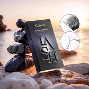 Gollee Volume 0.07mm Silk Cashmere Promade Eye Lash Supplies Mink Individual YY W 3D 4D 5D 6D Eyelash Extensions Products