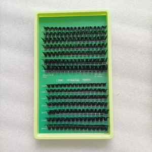 Green Tray Segment Eyelash DIY Cluster Lashes Kit