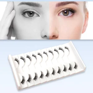H Half Eye Series Invisible Clear Band Half Cat’s Eye Natural Thick Eyelashes
