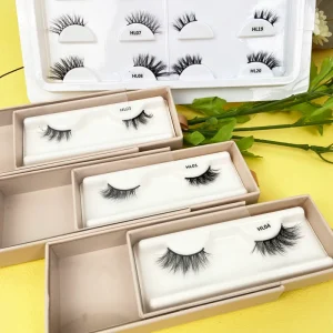 Half Lashes Short Natural 3d Faux Mink Lashes Cat Eye Eyelashes Corner Half Eyelashes Full Strip Lashes