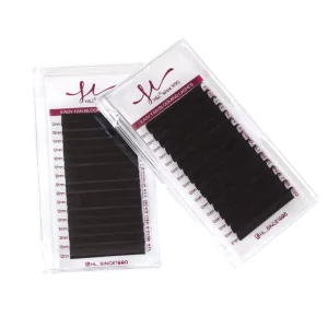 Hand Made Super Soft Pure Darker Black Light Weight Easy Fanning Lashes