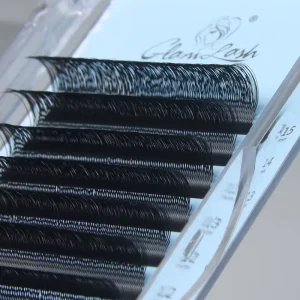 Hand-Woven Individual U Shape YY False Eyelashes 8-15mm Mix C D Curl Double Tips Lashes Extension