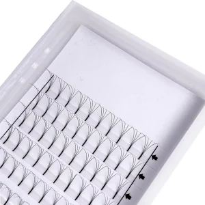 Handmade 3D 4D 5D 6D Pre Made Eyelash Extensions Short Stem Heat Bonded Volume Fans Lashes