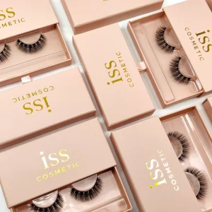 Handmade 3D Faux Mink Eyelashes Curl Full Strip Eyelashes Private Label Vegan Lashes Custom Packaging Fluffier False Eyelashes