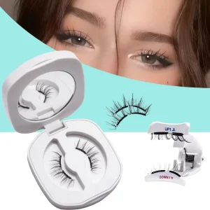 Handmade 3D Magnetic False Eyelashes Full Strip Natural Style Mixed Length High Quality Magnetic Eyelashes