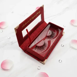 Handmade 3D Real Mink Full Strip Lashes Cruelty Free Natural Look Reusable OEM Custom Logo with Private Box