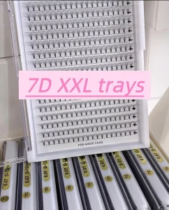 Handmade 5D 6D 7D 8D 10D 14D Volume Fan Eyelash Extensions Korean PBT Fibers Super Soft Natural Black Premade Fans Lashes