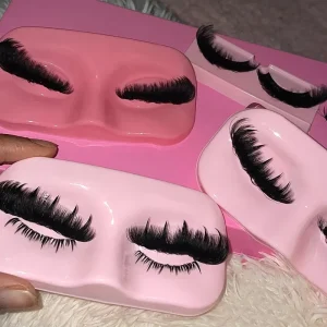 Handmade 5d Real Mink Lashes 3d Faux Vegan Mink Eyelashes Look Like Eyelash Extensions Spike Lashes