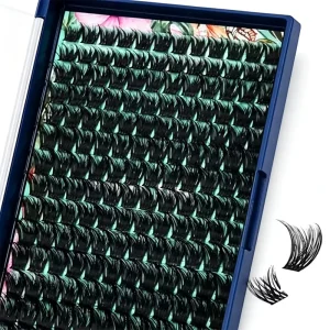 Handmade Cluster Individual Eyelashes Natural Loose Curl Lashes Durable High Toughness PBT Material Gift False Eyelashes