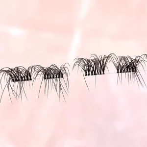 Handmade DIY Cluster Eyelash Extensions for Segment Lashes Mixed Lengths Natural Style Synthetic Hair