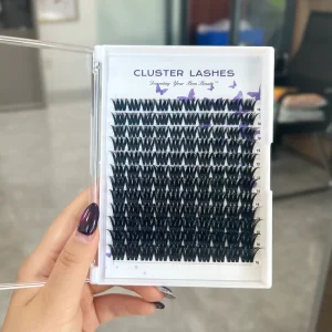Handmade DIY Cluster Lash Extensions Synthetic Hair High Quality OEM ODM Service