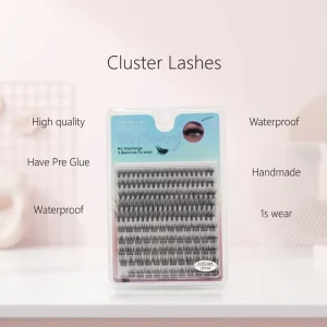 Handmade DIY Fan Eyelashes Full Strip Lash Cluster Enhanced Eye Makeup Products False Eyelashes Make Up Accessories