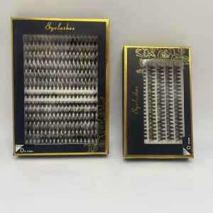 Handmade DIY Full Strip Eyelash Extensions Natural Long False Eyelashes Made From Synthetic Hair for Volume Lashes