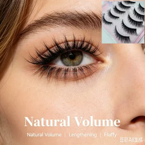Handmade Eyelashes 5 Pairs 3D 5D Fluffy Lashes Natural Beauty Eyelashes Makeup Russian Strip Lashes