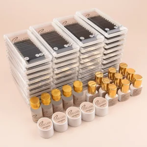 Handmade Fluffy Volume Lash Extension Trays Synthetic Hair 0.03 0.05 0.07 C CC D Curl Eyelash Extensions