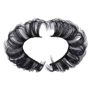 Handmade Full Strip Eyelashes 15mm Russian Lashes Dramatic Fluffy Party Lashes