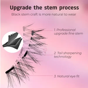 Handmade Full Strip Magnetic Eyelashes Set New Products No Glue or Eyeliner Needed Soft False Eyelashes