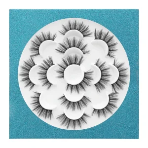 Handmade Lashes OEM ODM Price Fluffy False Eyelashes Natural Lashes Bulk Lashes Mink for Makeup