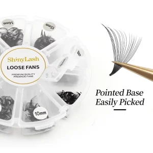 Handmade Light Customization 10D 12D 14D 16D 20D 30D 40D Pointy Thin Base Loose Lash Premade Volume Fans Synthetic Hair Eyelash