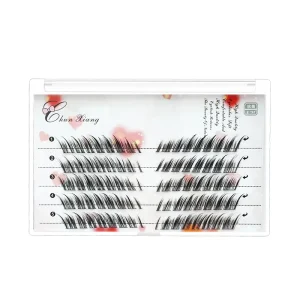 Handmade Mix 3D for Single Cluster Eyelash Extension Segmented Volume Fox Eye Effect Makeup Lashes Individual False Eyelashes