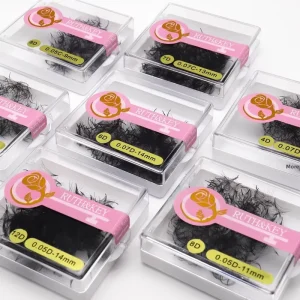 Handmade Premade Synthetic Hair 6D 8D 10D Loose Lash CD For False Eyelashes Bundles 500 Fans Cilia Beauty Eyelash