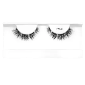 Handmade Premium 3D Lash Strip C Curl Eyelashes Full Segment Mink Eyelashes From High Quality Silk Material
