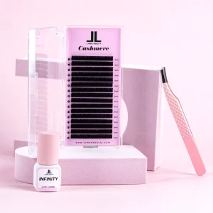Handmade Premium Silk Mink LC Eyelash Extensions 0.03-0.07 Thickness Vegan Cruelty Free Full Volume Natural Soft