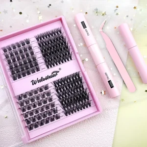 Handmade Segmented DIY Lash Extension Kit and Cluster Lashes