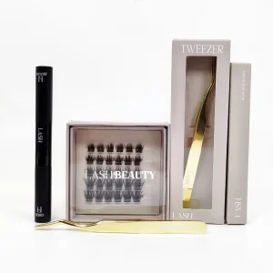 Handmade Segmented Eyelashes Volume Fans False Lashes Wispy Eyelash Extensions DIY Cluster Lashes