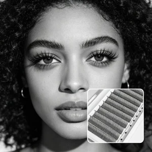 Handmade Spiky Silk Lash Salon False Eyelashes