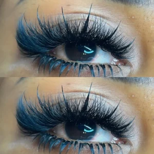 Handmade Strip Lashes Look Like Extension 18 to 25mm Top and Bottom Eyelashes With Spike Lash Vendor