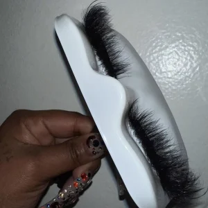 Handmade Strip Lashes Look Like Eyelash Extension 25mm Real Mink Spike False Eyelashes Vendor