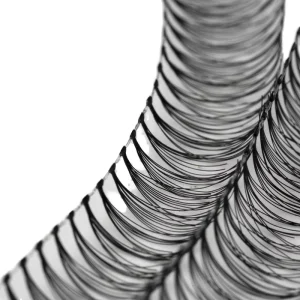 Handmade Synthetic Hair Cluster Eyelash Extension Individual Premade Volume Fan Lashes Knot Free Natural Long 8-16mm Thread 12